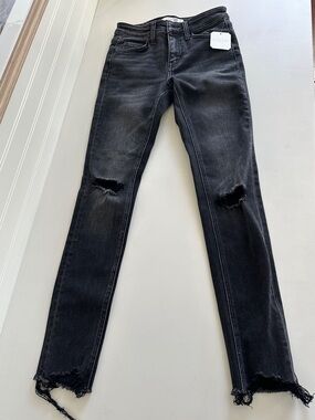 Altar'd State Black Distressed Skinny Jeans